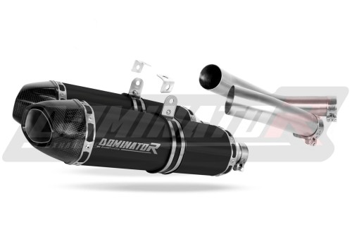 YZF R1 1000 RN22 EXHAUST Yamaha Muffler Auspuff Sportauspuff Silencer Echappement Silencieux Scarico Scarichi Escape Wydech Tłumik Carbon Tip HP1 BLACK 2009 - 2011 DOMINATOR  x