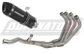kompletny układ wydechowy z tłumikiem DOMINATOR Full System HP1 CZARNY pasujący do motocykla Yamaha XJ 6N / S / F 2009 - 2016