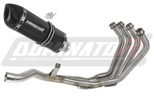 Yamaha XJ 6N / S / F 2009 - 2016  Full Exhaust System Collector Silencer HP1 BLACK + dB killer