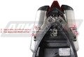 exhaust muffler DOMINATOR HP1 BLACK fits to Aprilia SL 750 Shiver 2007  2016 6