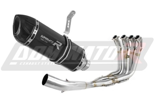 complete exhaust system with muffler DOMINATOR Full System HP1 BLACK fits to BMW S1000RR 2015  2016
