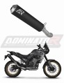 exhaust muffler DOMINATOR MX BLACK fits to Kove 800 X Pro Adventure 2023  2026