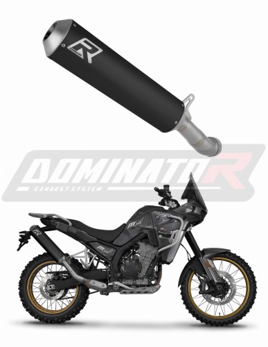wydech tłumik DOMINATOR MX CZARNY pasujący do motocykla Kove 800 X Pro Adventure 2023 - 2026