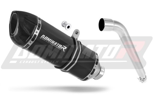 wydech tłumik DOMINATOR HP1 CZARNY pasujący do motocykla Honda XL 125 V VARADERO 2007 - 2012 2