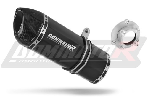 exhaust muffler DOMINATOR HP1 BLACK fits to Honda CBF 250 2004  2006