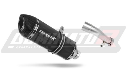exhaust muffler DOMINATOR HP1 BLACK fits to Honda CB 500 F 2013  2015