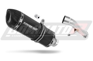 Honda CBF 500 2006 - 2008 Exhaust Silencer Muffler HP1 BLACK + dB killer