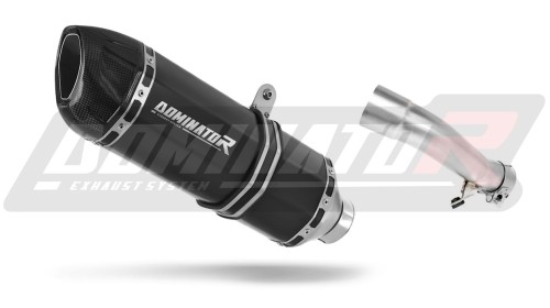 exhaust muffler DOMINATOR HP1 BLACK fits to Honda CBR 500 R 2013  2015