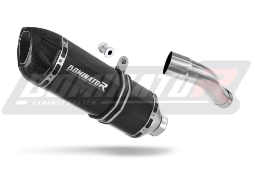 exhaust muffler DOMINATOR HP1 BLACK fits to Honda CBR 600F PC41 2011  2015