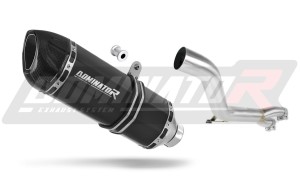 Honda NT 650 V DEAUVILLE RC47 1998 - 2005 Exhaust Silencer Muffler HP1 BLACK + dB killer