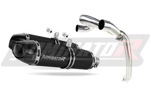 wydech tłumik DOMINATOR HP1 CZARNY pasujący do motocykla Honda VFR 800 V TEC 2002 - 2013