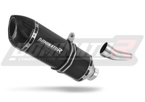 Kawasaki ZX6R 636 2009 - 2016 Exhaust Silencer Muffler HP1 BLACK + dB killer