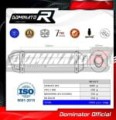 wydech tłumik DOMINATOR Homologowany HP1 CZARNY pasujący do motocykla Kawasaki Z 900 2017 - 2019 3