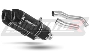 Kawasaki Z1000 2007 - 2009 Exhaust Silencer Muffler HP1 BLACK + dB killer