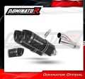 exhaust muffler DOMINATOR homologated road legal HP1 BLACK fits to Kawasaki Z1000 SX 2017  2020 2