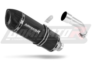 Kawasaki ZX10R 2008 - 2010 Exhaust Silencer Muffler HP1 BLACK + dB killer