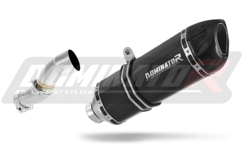 exhaust muffler DOMINATOR HP1 BLACK fits to KTM 690 ENDURO 2008  2010