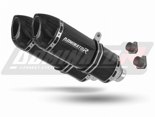 950 SE super enduro R EXHAUST KTM Muffler Auspuff Sportauspuff Silencer Echappement Silencieux Scarico Scarichi Escape Wydech Tłumik Carbon Tip HP1 BLACK Dominator x