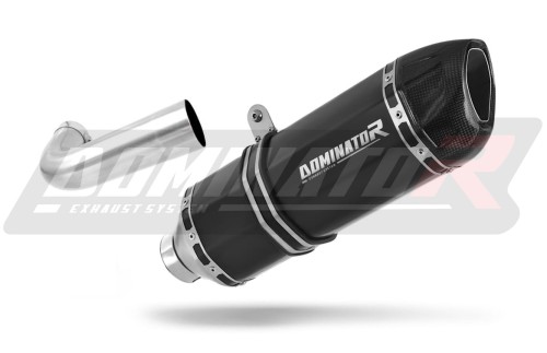 exhaust muffler DOMINATOR HP1 BLACK fits to Moto Guzzi BREVA 850