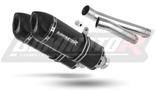 wydech tłumik DOMINATOR HP1 CZARNY pasujący do motocykla MuZ MZ 1000 S 2004 - 2007