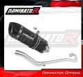 kompletny układ wydechowy z tłumikiem DOMINATOR Full System HP1 CZARNY pasujący do motocykla Suzuki GSX R 125 2017 - 2019 2