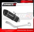 kompletny układ wydechowy z tłumikiem DOMINATOR Full System HP1 CZARNY pasujący do motocykla Suzuki GSX S 125 2017 - 2019 2