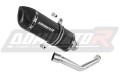 exhaust muffler DOMINATOR HP1 BLACK fits to Suzuki BURGMAN 400 1998  2002