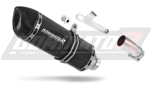 exhaust muffler DOMINATOR HP1 BLACK fits to Suzuki GSF BANDIT 400 1996  1997