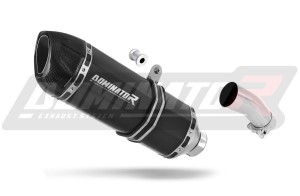 Suzuki BURGMAN 650 - 2012 Exhaust Silencer Muffler HP1 BLACK + dB killer