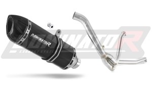 Suzuki DL 650 V Strom / XT 2012 - 2016 wydech tłumik HP1 BLACK + dB killer