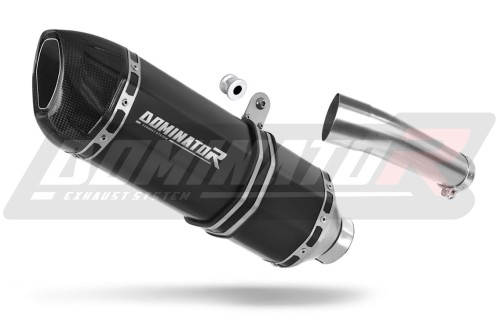 exhaust muffler DOMINATOR HP1 BLACK fits to Suzuki SV 650 N 1999  2002