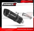 exhaust muffler DOMINATOR HP1 BLACK fits to Suzuki SV 650 N 1999  2002 2
