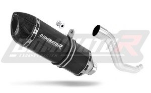Suzuki XF 650 Freewind 1997 - 2003 wydech tłumik HP1 BLACK + dB killer