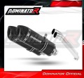 wydech tłumik DOMINATOR HP1 CZARNY pasujący do motocykla Suzuki DL 1000 V Strom 2002 - 2011 2