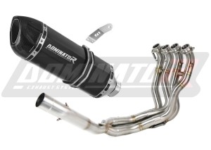 Suzuki GSXR 1000 2017 - 2021 Full Exhaust System Collector Silencer HP1 BLACK + dB killer