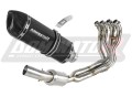 complete exhaust system with muffler DOMINATOR Full System HP1 BLACK fits to Suzuki GSXR 1000 2017  2021 3