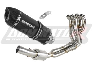 Suzuki GSXR 1000 2017 - 2021 EX Full Exhaust System Collector Silencer HP1 BLACK + dB killer