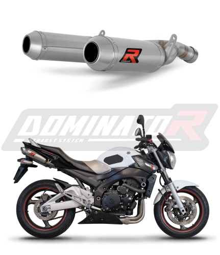 exhaust muffler DOMINATOR OV G2 fits to Suzuki GSR 600 2006  2011