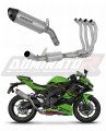 kompletny układ wydechowy z tłumikiem DOMINATOR Full System Tytanowy HP8 pasujący do motocykla Kawasaki ZX-4R / RR 2023 - 2024 5