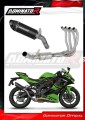 complete exhaust system with muffler DOMINATOR Full System HP8 BLACK fits to Kawasaki ZX4R / RR 2023  2024 2