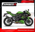 complete exhaust system with muffler DOMINATOR Full System HP8 BLACK fits to Kawasaki ZX4R / RR 2023  2024 4