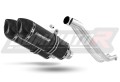 exhaust muffler DOMINATOR HP1 BLACK fits to Yamaha XT 660 X 2004  2015