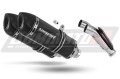 TRX 850 EXHAUST Yamaha Muffler Auspuff Sportauspuff Silencer Echappement Silencieux Scarico Scarichi Escape Wydech Tłumik Carbon Tip HP1 BLACK 1995 - 2000 Dominator  x