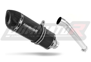 Yamaha FZR 1000 1991 - 1994 Exhaust Silencer Muffler HP1 BLACK + dB killer