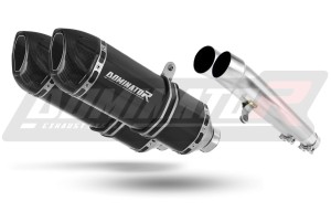 Yamaha FJ 1200 Exhaust Silencer Muffler HP1 BLACK + dB killer