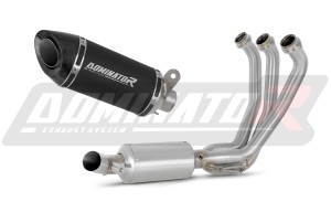 Yamaha XSR 900 /  GP 2024 Full Exhaust System Collector Silencer HP8 BLACK + dB killer