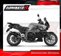 wydech tłumik DOMINATOR S6 CZARNY pasujący do motocykla BMW K1300S 2009 - 2016 3