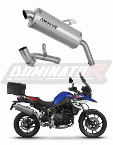 BMW F800GS 2024 Exhaust Silencer Muffler Titanium P7 + dB killer