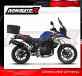 BMW F800GS 2024 EXHAUST Muffler Auspuff Sportauspuff Silencer Echappement Silencieux Scarico Scarichi Escape Wydech Tłumik HP7 BLACK Dominator Exhaust System 2