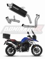 complete exhaust system with muffler DOMINATOR Full System P7 BLACK fits to BMW F800GS 2024  7
